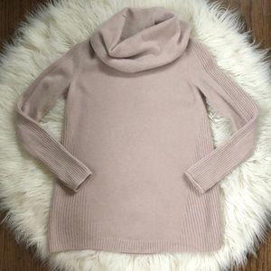 Athleta Cascade Cashmere Sweater in Foxtail Taupe